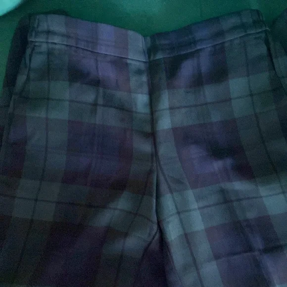 J. Crew Jamie Pant Black-watch Plaid 6T - Picture 4 of 4